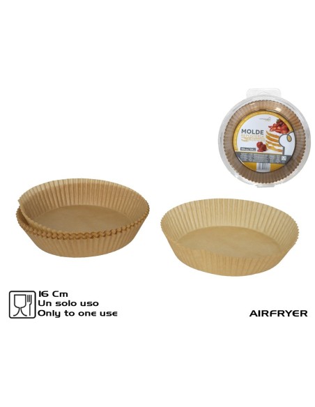 MOLDE REPOSTERIA AIRFRYER 16CM X50