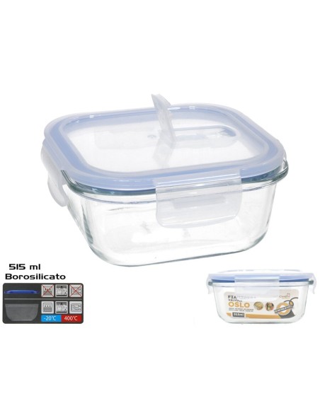 FIAMBRERA OSLO VALVULA 515ML CUADRADA