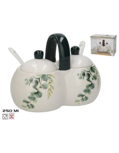 AZUCARERO/SALERO C/CUCHARA 250ML SILVIA DOLOMITA