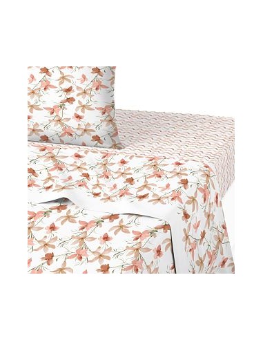 SABANAS CAMA 90  ELISA SALMON