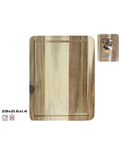 TABLA DE CORTE MADERA ACACIA 28X21,6X1,4 CM