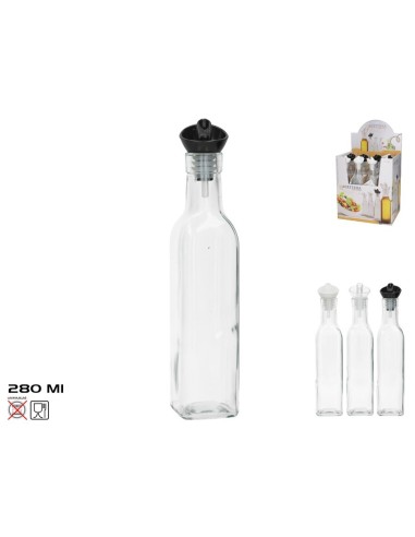 ACEITERA MARTA TAPON ANTIGOTEO 280ML 3 SURTID.