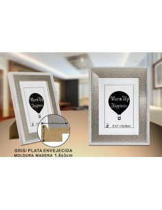 PORTAFOTO MADERA DM-888 13X18CM (12/36)