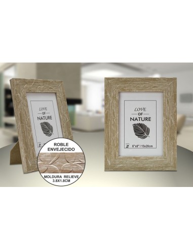 PORTAFOTO ROBLE PS-799 15X20CM(12/24)