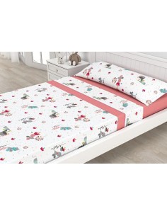 SABANAS CAMA 105 RATONCITO ROSA