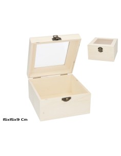 CAJA C/TAPA ERIK 15X15 NATURE