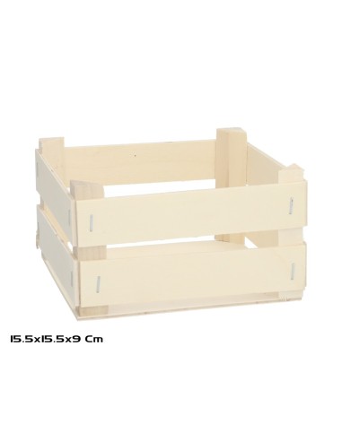 CAJA NATURE 15.5X15.5X9CM