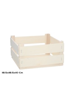 CAJA NATURE 18.5X18.5X10CM