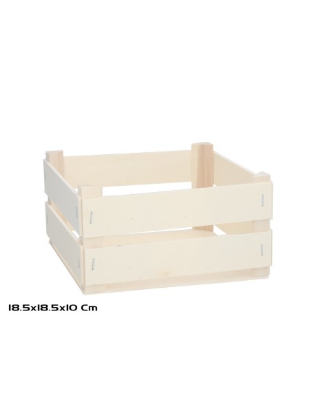 CAJA NATURE 18.5X18.5X10CM