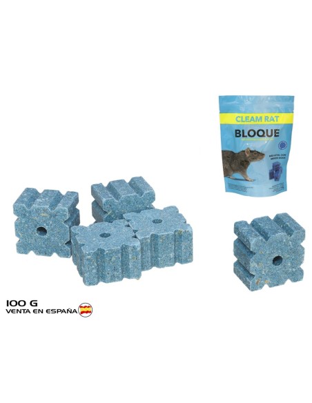 CLEAM RAT  BLOQUE 100 g