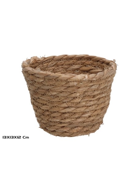CESTA / MACETERO NATURA 6X12X13 CM