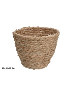 CESTA / MACETERO NATURA 10X16X16 CM
