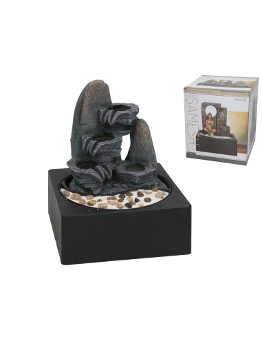 FUENTE JARDIN KANAN LED 23X23X27 CM