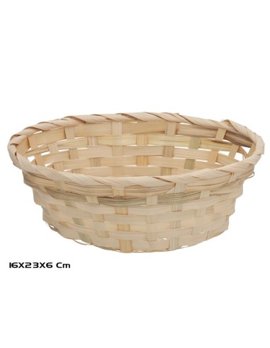 CESTA BAMBU SAM 23X16X8 CM