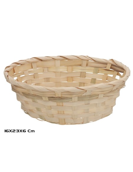 CESTA BAMBU SAM 23X16X8 CM