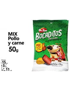 APERITIVO PERRO BOCADITOS MIX 50G