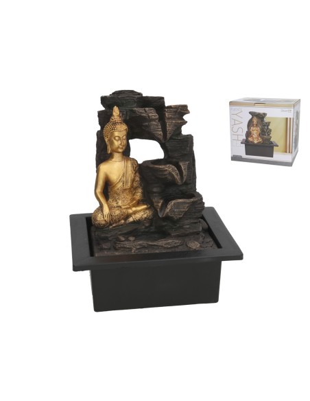 FUENTE BUDA MAYAN LED 21X17,5X25 CM