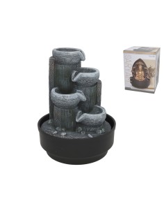 FUENTE UMARANI LED 21,5X21,5X28 CM