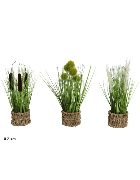 MACETA ALGAS GRASS SURT 27CM