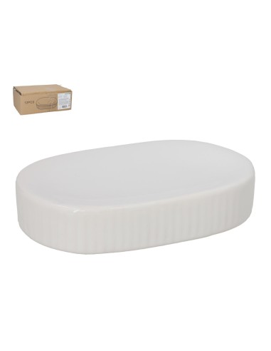 JABONERA BLANCA NYC 12,2X8X2,3CM