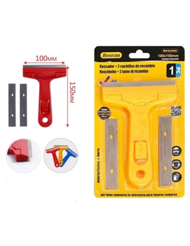 RASCADOR+2CUCHILLAS DE RECAMBIO
