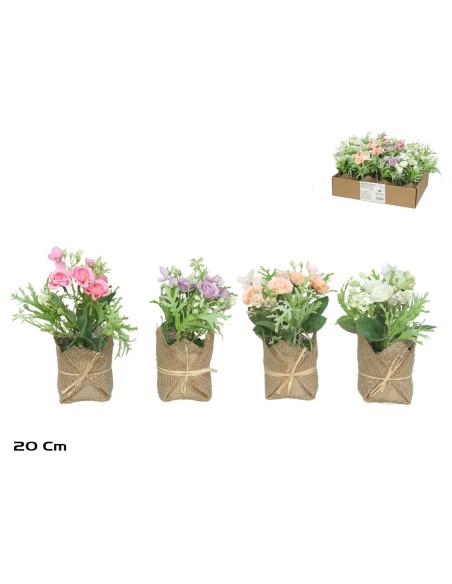 MACETA SACO ROSITAS 20CM (S)