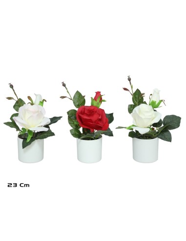 MACETA ROSA SEDA - 23 CM (S)