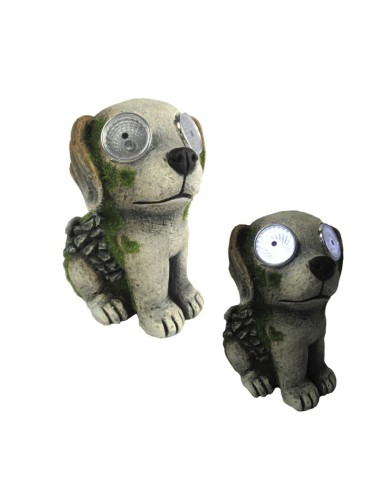 PERRO DECORACION JARDIN LED M