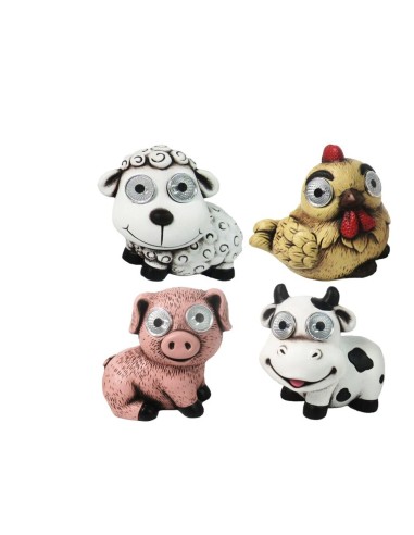 ANIMALES GRANJA SOLAR LED 4/S
