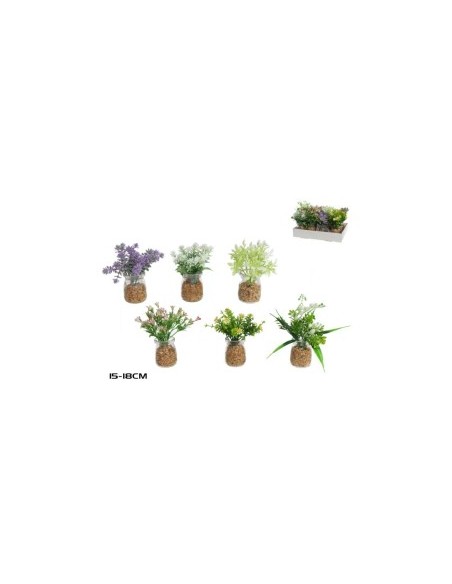 MACETA CRISTAL RELLENOS SURTIDOS 15-18 C