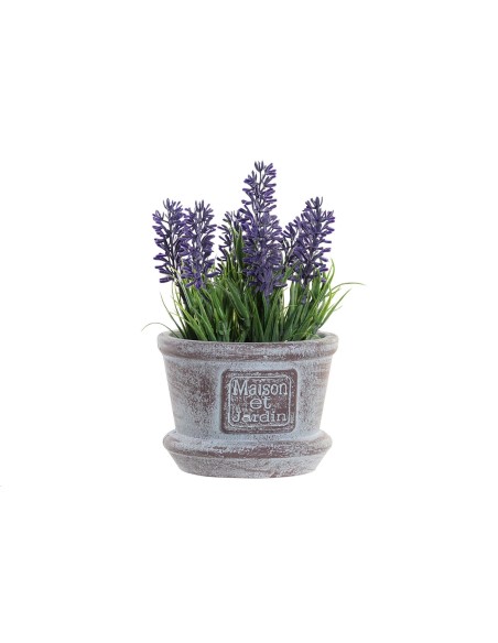 PLANTA PE METAL 16X14X15 LAVANDA LILA