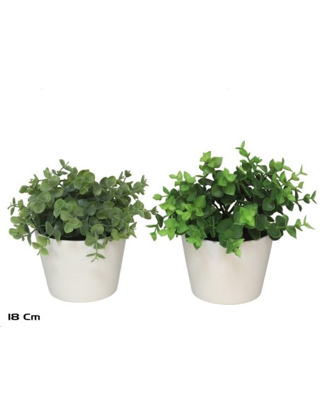 MACETA CERAMICA EUCALYPTUS 18 CM (SURT)