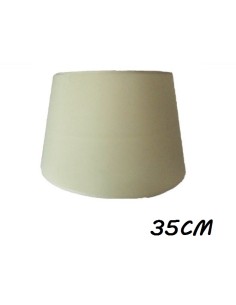 PANTALLA 35CM ALTA CREMA