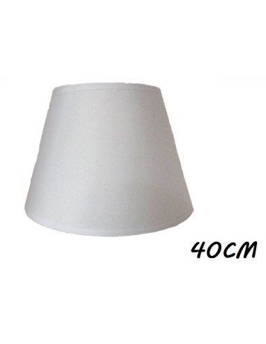 PANTALLA 40CM ALTA BLANCA