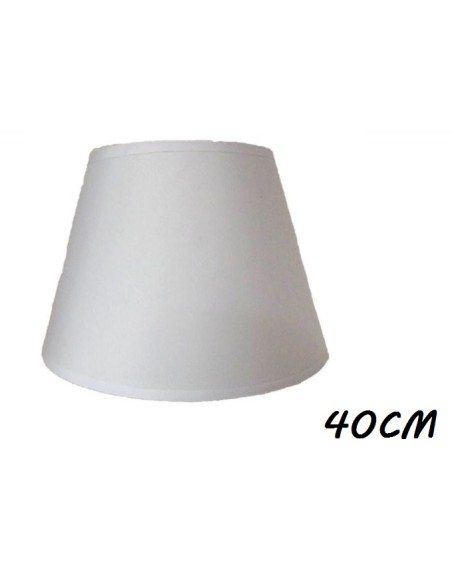 PANTALLA 40CM ALTA BLANCA