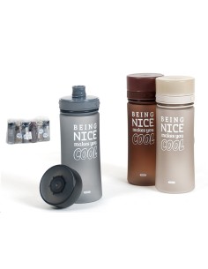 BOTELLA SPORTIF 500ML 6.5X20CM 3 SURTIDO