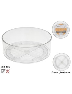 BANDEJA GIRATORIA 23X23X8,7 CM