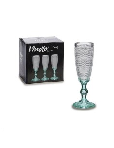 COPA PUNTOS CAVA PIE TURQUESA