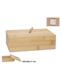 CAJA BAMBOO 22X15X7CM