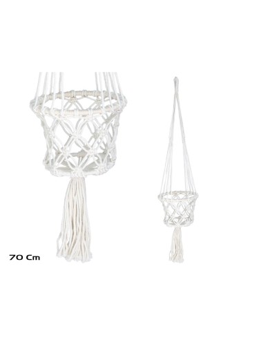 CUELGA MACETAS 70 CM 16D