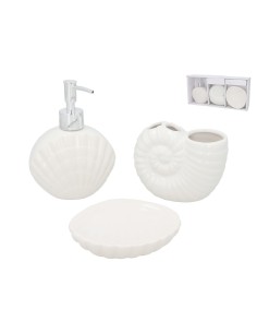 CONJUNTO DE BAÑO MENORCA 3PCS BLANCO