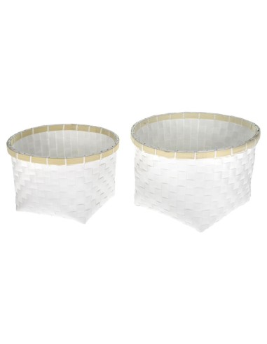 SET 2 PONGOTODOS REDONDOS BLANCO