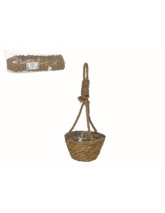 CESTO COLGANTE NATURA 13X13X8/30CM