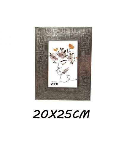 PORTAFOTO PVC (20*25) (Plata)