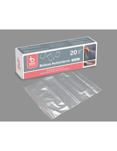 C/20 BOLSA 18X20CM AUTOCIERRE