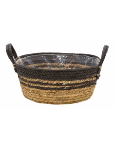 HAYDEN SWIRL BOWL BLACK D27H12