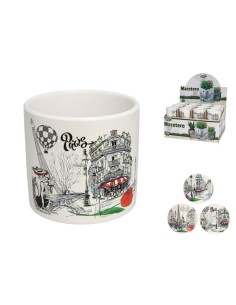 MACETERO DOLOMITA 9,5X10 CM CIUDADES 3 S