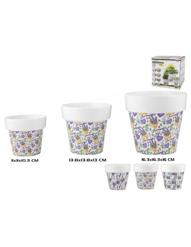 SET 3 MACETEROS DOLOMITA ELI