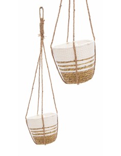 ALBA PLANTER LOW MID WHITE D19H10