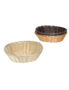 PANERA PLASTICO OVAL COL. BLANQUEADO/MIEL/CAOBA